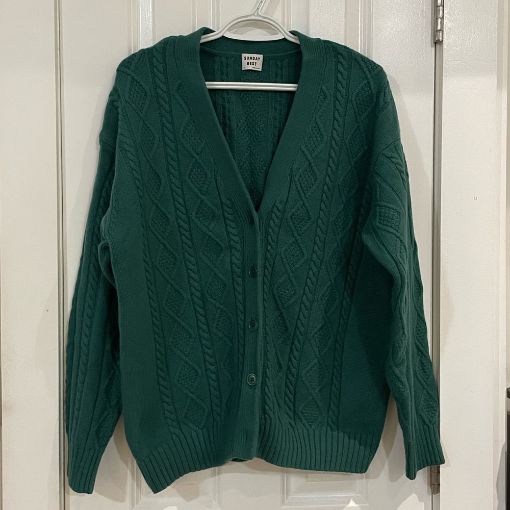 Lamora cardigan cable-knit